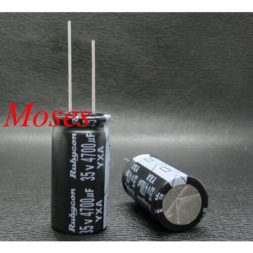 35v 4700uf +/- 20% Capacitance 100% Original New YXA Audio Capacitors Electrolytic Capacitor Radial 18x36mm