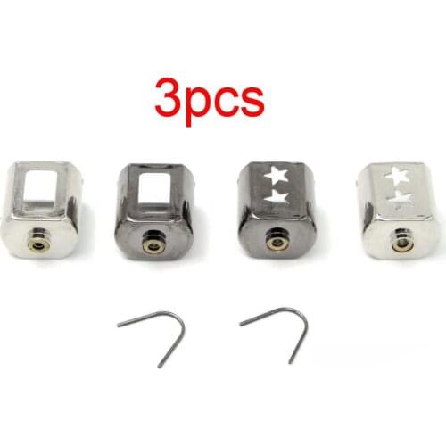 3Pcs Motor Case Cover Shell Large Space Cooling Motor Housing With Bearing U Clip for Tamiya Mini 4WD Car Model