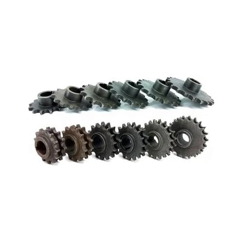 Electric car motor / cone / 428 double chain wheel / 530 single gear reduction gear plate / reduction gear chain wheel