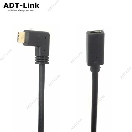 Falsh Charge USB Type C to USB C Cable Male to Female for Huawei Xiaomi Support PD2.0 60W 20V 3A Quick Charge for USB C Device