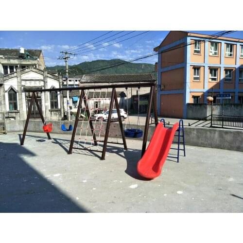 Outdoor baby swing chair playground childrens plastic slide garden toys seat kids monkey bars set children child swing nest 108