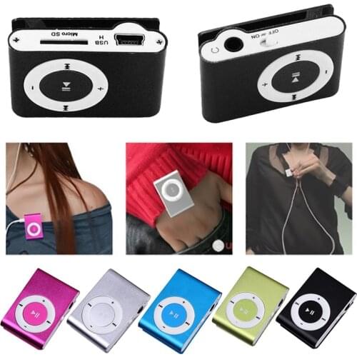 New Portable Stylish 5 Colors Mini USB MP3 Music Media Player Without Screen Support Micro SD TF Card Designed Fashionable