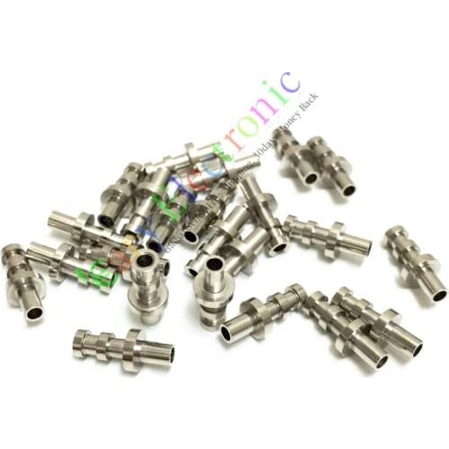Wholesale and retail 50pc copper plated nickel Turret Lug for 3MM Fiberglass Terminal Tag Board Amps free shipping
