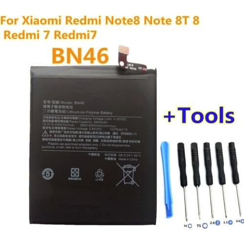 Replacement BN46 Battery For Xiaomi Redmi Note8 Note 8T 8 Redmi 7 Redmi7 Mobile phone
