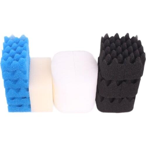 AUTUMNGREAT Compatible Value Pack Fit for Fluval 106 107 Filter (12x Polishing Pad, 6x Plain Foam, 6x Bio-Foam, 6x Bio Foam Max)