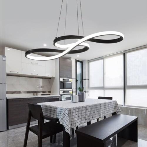 Modern Led with Remote Control Kitchen Fixture Living Room Table Dining Home Decoration Accessories Interior Lighting Will 220v