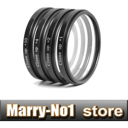 High Quality 77mm 77 Macro Close-Up +1 +2 +4 +10 Close Up Filter Kit For Can0n Nik0n S0ny DSLR Camera Lens