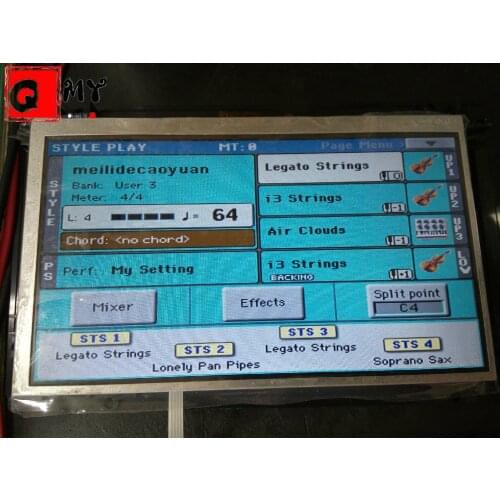 For KORG PA600 PA900 LCD screen display touch screen galss free shipping