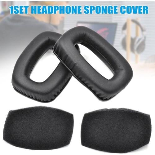 1 Pair Memory Foam Sponge Ear Pads Cushion for Beyerdynamic DT100 Headphone GDeals