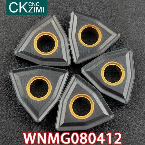 10P WNMG080412 WNMG 080412 Carbide Inserts External Turning Inserts Tools CNC mechanical Metal lathe Cutting Tools for cast iron