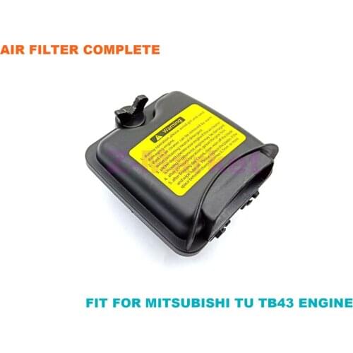 2PCS Air Filter Assembly for Brush Cutter.Grass Trimmer.Lawn Mower.Tiller.Cultivator.Gasoline Engine Garden Tools Spare Parts