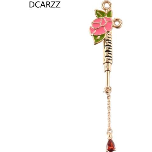 DCARZZ Gold Syringe Brooch Pins Trendy Jewelry Medical Doctor Nurse Gift Lapel Pin Badge Cute Crystal Enamel Pins Women Gift