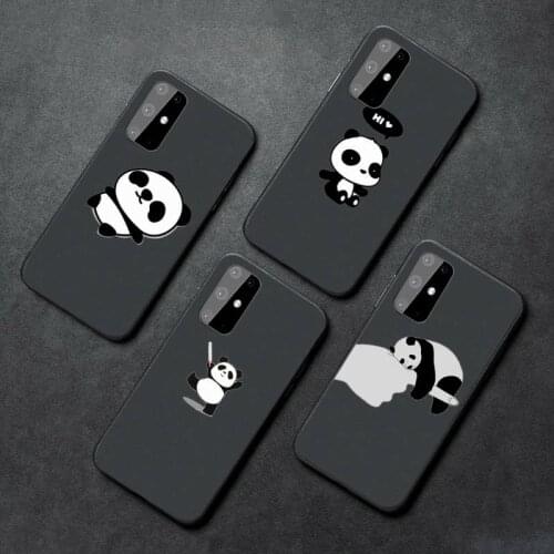Panda Cat Dinosaur Phone Case For Samsung A21S A32 A51 A52 A71 A50 A12 S10 S20 S21 Plus Fe Ultra