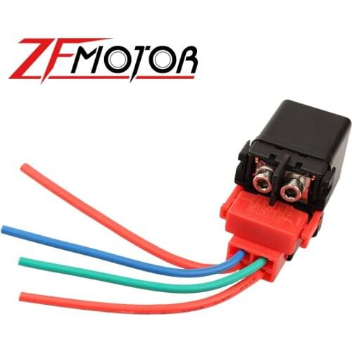 Motorcycle electrical parts lgnition key switch starter solenoid Relay with Plug For Honda CB400 CB-1 VTEC FORZA250 Steed400