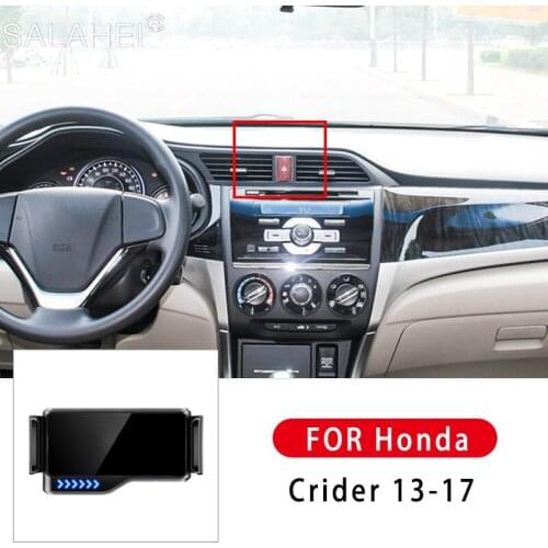 Gravity Phone Holder In Car Air Vent Mount Cell Phone Not Foldable Smart Phone Holder Stand For Honda Crider 2013 2014-2017