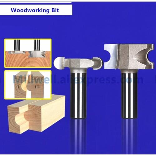 12.7mm shank-7 models Free shipping woodworking router bit,solid carbide end mill,CNC Wood milling cutter,T type Coupling knife