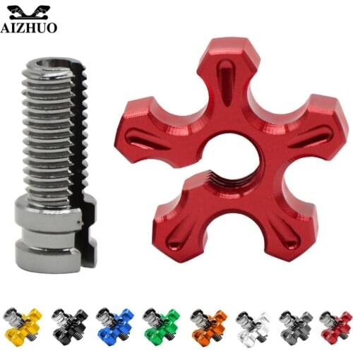 Motorcycle Clutch Wire Adjustment Cable CNC Aluminum M8*1.25 & M10*1.25 For YAMAHA YZF R1 R6 R3 R25 Tmax 500 530 MT07 MT09 FZ6R