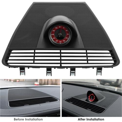 Dashboard Instrument Panel Cover with Stopwatch for Porsche Panamera 971 Gauge Center Chrono Time Chrono