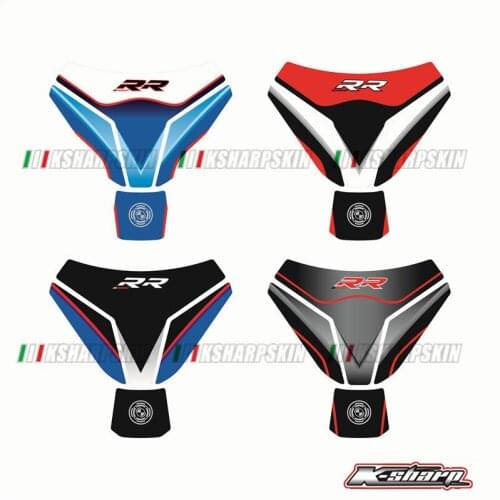 K-sharp 3D ADESIVI Sticker Decal Emblem Protection Tank Pad Cas Cap Fit FOR BMW S1000RR