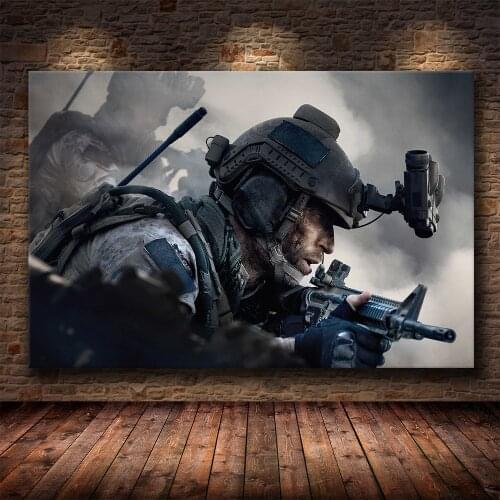 Call Of Duty Canvas Wall Art Poster And Print Canvas Painting Frameless Decorative Picture For Bedroom Home Cuadros Decor