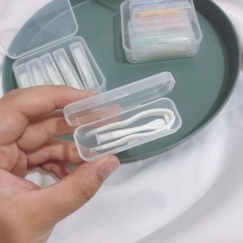 Portable Contact Lens Case Clip Stick Tweezers Solid Women Men Contact Lenses Tweezers Suction Stick Eyes Care Tool Kit Storage