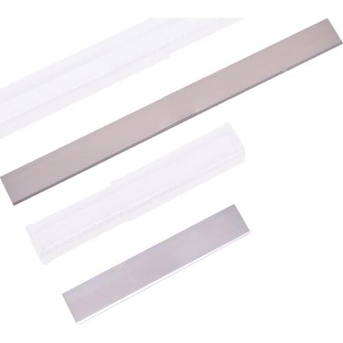 2Pcs 4"/8" Blade Tissue Cutters Handicraft Lovers Stainless Steel Clay Cutter Blades DIY Polymer Clay Cutting Tool