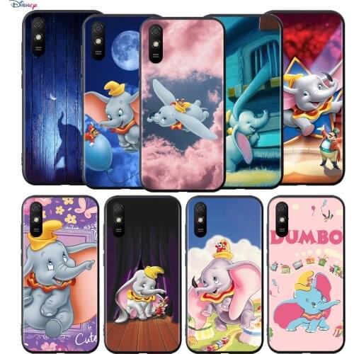 Silicone Cover Cute Baby Dumbo For Xiaomi Redmi 9T 9 9C 9A 9AT 9i 8 8A 7 6 Pro 7A 6A 5 5A 4X Plus Phone Case