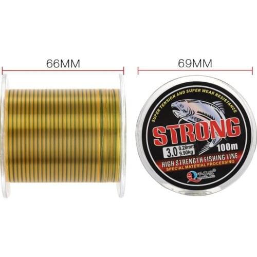 Outdoor Sports Recreation 300 m Fishing Line Lines Carp Fishing Accessories Supplies Fluorocarbon Coated Monofilament