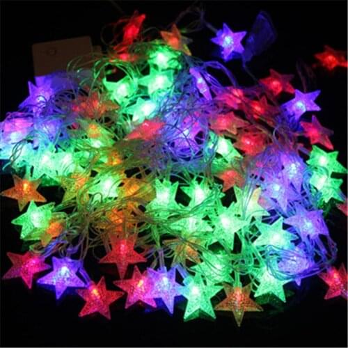 LED tring Waterproof Outdoor 10m 20m 30m 50m LED Fairy String Lights Christmas Party Wedding Holiday decoration Garland light