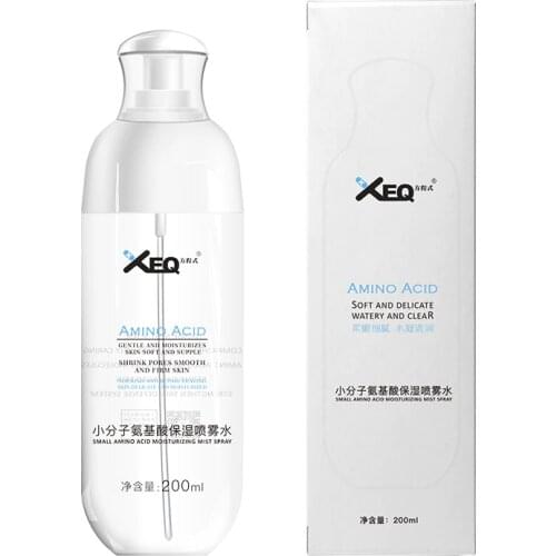XEQ 200ml Small Amino Acid Moisturizing Mist Spray Toner Quick Replenishment Face Moisturizer