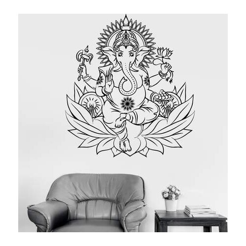 Vinyl Art Wall Stickers Buddha Yoga Meditation Home Decoration Fashion Modern Livingroom Decals Decor XL26