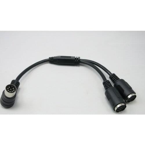 Yatour for Volvo HU-xxx 8pin Y cable adapter for RTI Navigation module