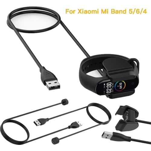 Charger For Xiaomi Mi Band 5/6/4 Smart Wristband Bracelet For Xiaomi Miband 6 5 4 USB Charging Cable Data Line Adapter Wire