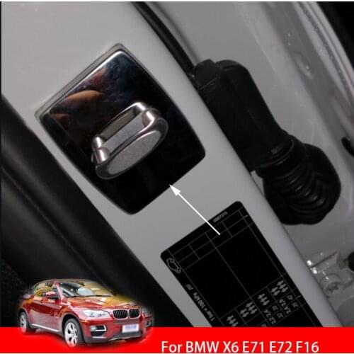 Stainless Steel Door Lock Buckle Protective Cover Auto Case For BMW X5 E53 E70 F15 X6 E71 E72 F16 before 2014 Car Styling