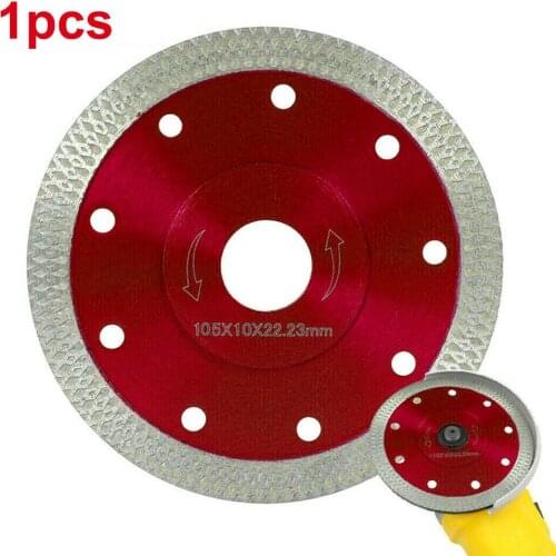 1pc 105mm Diamond Saw Blade For Porcelain Tile Ceramic Dry/Wet Cutting Stone Cut off Saw Blade Diamond Cutting Disc