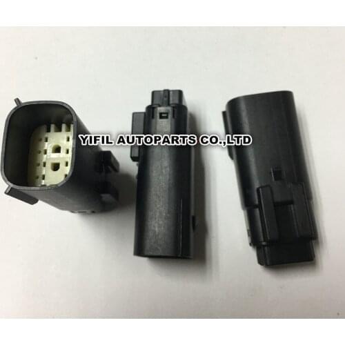 2/4/10/20/50pcs/lot 8 Pin/Way Male Headlight Daytime Running Light Lamp Connector Radar Plug For Ford Mondeo Buick Chevrolet