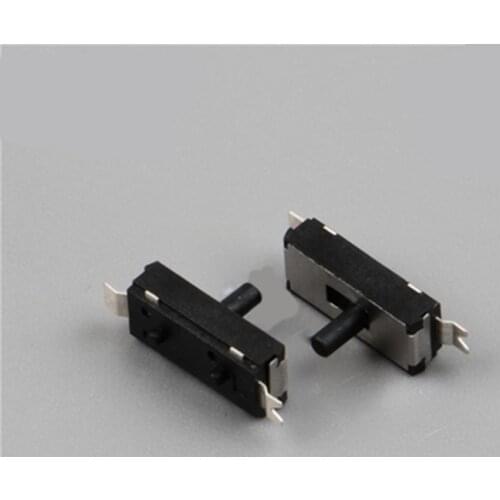 3pcs Mini toggle switch pin 2 foots 2 gear handle quality patch toggle switch MSS-12D08G3.5