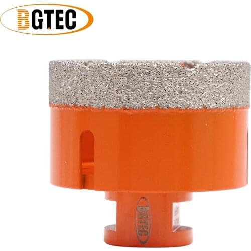 BGTEC Diameter 68mm Vacuum brazed diamond drilling core bits M14 connection Drill bits granite marble ceramic hole saw