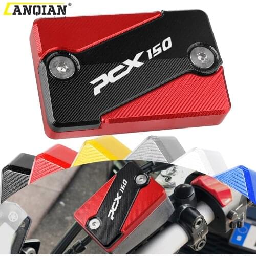 For HONDA PCX 150 PCX150 2015 2016 2017 2018 2019 ALL Year Motorcycle Aluminum DIRT BIKE Front Brake Fluid Reservoir Caps Covers