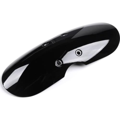 1pc Black Metal Motorcycle Front Fender Mudguard Bobber Chopper Cafe Racer Moulding Fit For Triumph Bonneville T100 Thruxton 900