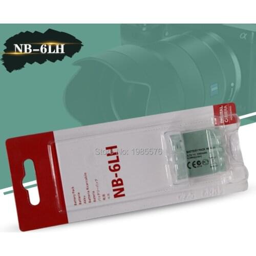 NB-6LH nb-6lh Camera Battery Replacement For Canon SX510 SX170 S200HS S90 D10 SD1200 Digital Camera Accessories