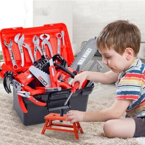 Tools For Toys Children Plastic Screwdriver For Kids Tools Set Carpentry Simulation Repair Drill Game Kit Learning Puzzle Toys