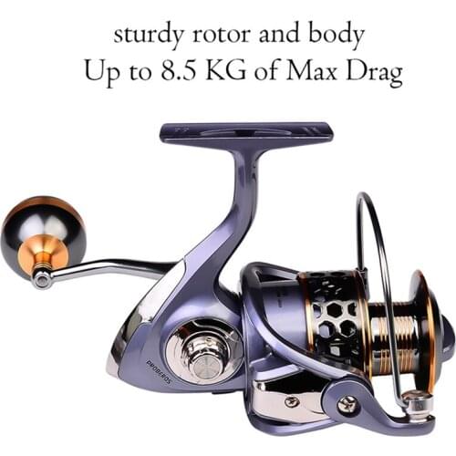 New Compact Design Water Drop Wheel Fish Wheel, DR Full Metal Cup Fishing Wheel, 5.2:1 High Speed Ratio, Bearing Number :17+1