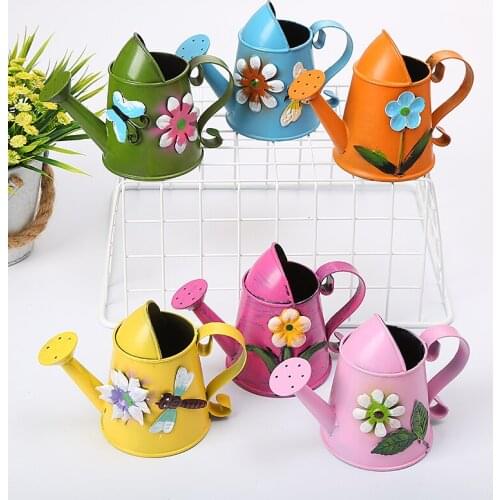 GY Iron Stall Decoration Living Room Room Wine Cabinet Ornament Desktop Creativity Small Kettle