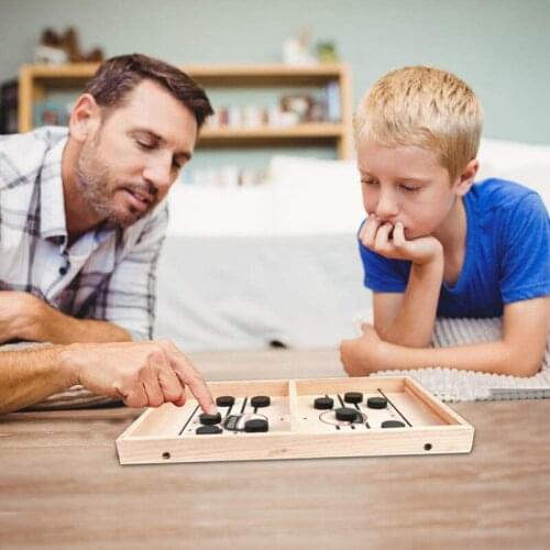 Table Toys Montessori Toys Hockey Foosball Game Winner Games Catapult Chess Parent-child Interactive Toy Board Game For Children