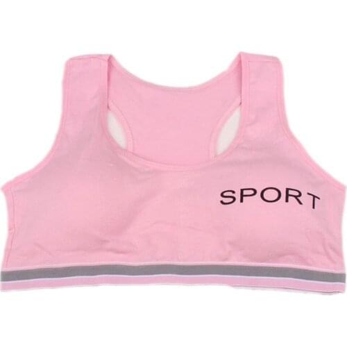 Lovely Puberty Bra Kids Developmental Adolescents Girls Underwear Bras Girls Vest Children Underclothes Sport Undies Clothes Bra