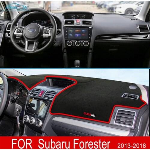 For Subaru Forester 2013~2018 Anti-Slip Mat Dashboard Cover Carpet Sunshade Dashmat Accessories SG SH SJ SK 2014 2015 2016 2017