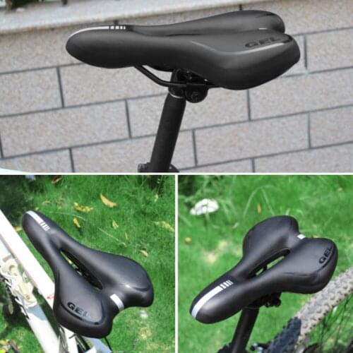 Bicycle Saddle Comfortable Shockproof MTB Road Bike Saddles Bike Racing Saddle Silicone Soft Seat Cushion Cycling Accessories
