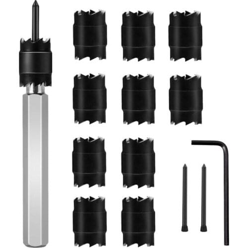 High speed steel spot welding hexagonal shank drill special stainless steel core bit fix anchor drill bit spot welding outfit