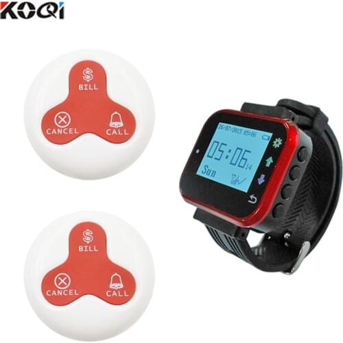 Ycall 433.92mhz wireless calling system waiter buzzer system service bell for restaurant equipment